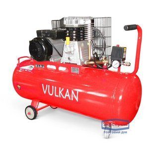 Поршневий компресор для фарбування VULKAN IBL 2070Y-100L ремінний 2,2 кВт 25642 фото