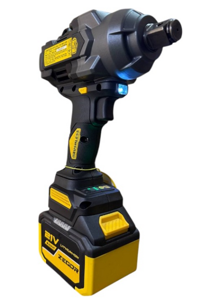 Гайковерт акумуляторний Zegor SDPP-21BL-1100 PILOT (21V, 6.0 Аг, кейс) SDPP-21BL-1100 фото