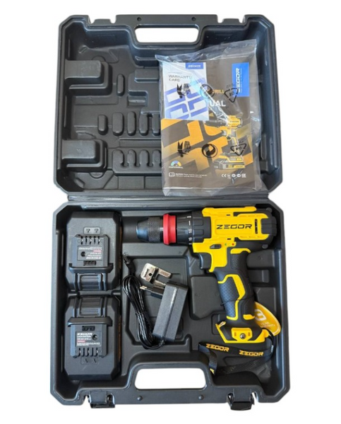 Акумуляторний шуруповерт Zegor Profesional 21V (CDP-21Q) CDP-21Q фото