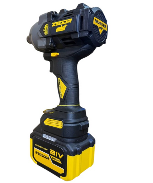 Гайковерт акумуляторний Zegor SDPP-21BL-1100 PILOT (21V, 6.0 Аг, кейс) SDPP-21BL-1100 фото