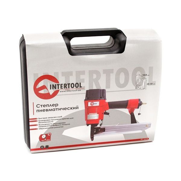 Степлер пневматичний INTERTOOL PT-1615 PT-1615 фото