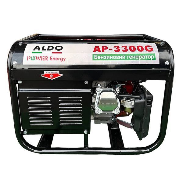 Генератор бензиновый ALDO AP-3300G (3.0-3.3 кВт, ручной стартер) 005060 фото
