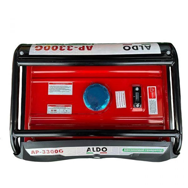 Генератор бензиновый ALDO AP-3300G (3.0-3.3 кВт, ручной стартер) 005060 фото