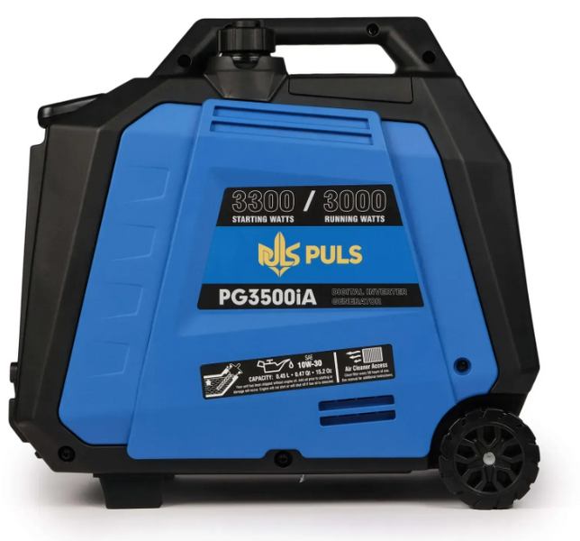 Інверторний бензиновий генератор PULS PG3500iA (3.3 кВт, ручний старт) PG3500iA фото