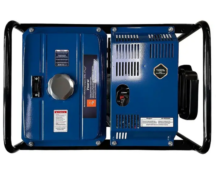 Генератор дизельний PROFI-TEC PE-8000DE (8.5 кВт, електростартер) 004766 фото