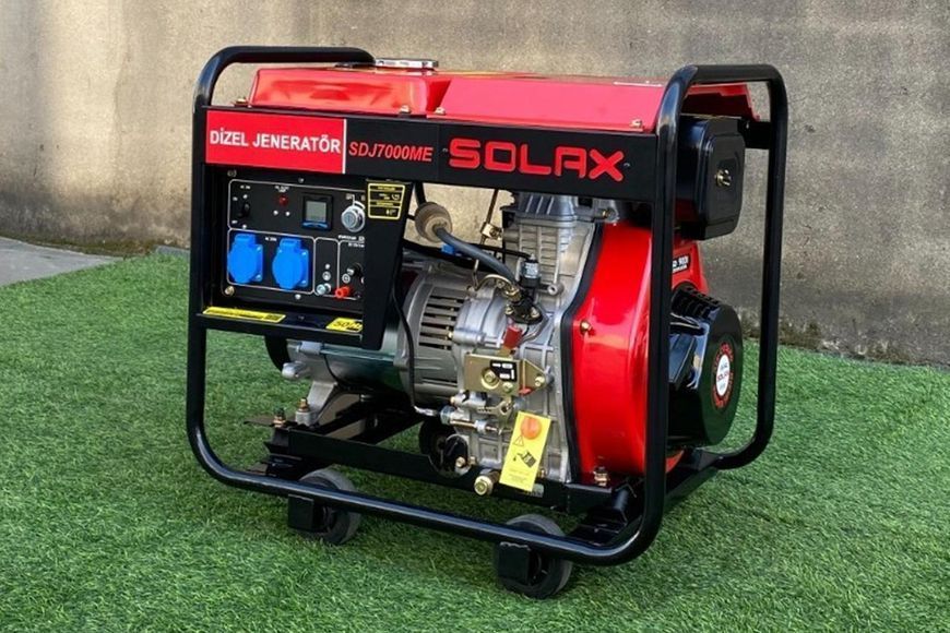 Дизельний генератор SOLAX SDJ7000ME SDJ7000ME фото