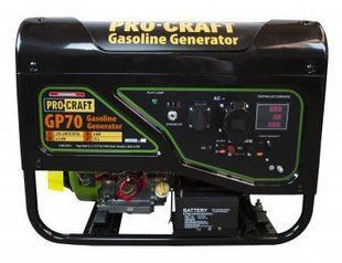 Генератор бензиновий Procraft GP70 070000 фото
