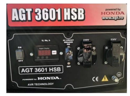 Бензиновий генератор AGT 3601 HSB TTL (2.2 кВт) (PFAGT3601TTLGX/E) PFAGT3601TTLGX/E фото