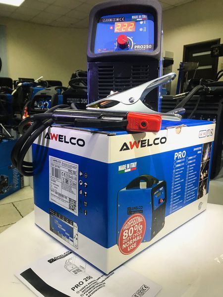 Зварювальний інвертор AWELCO 220 amp. З цифровим дисплеєм / PRO 250 52917RRU фото