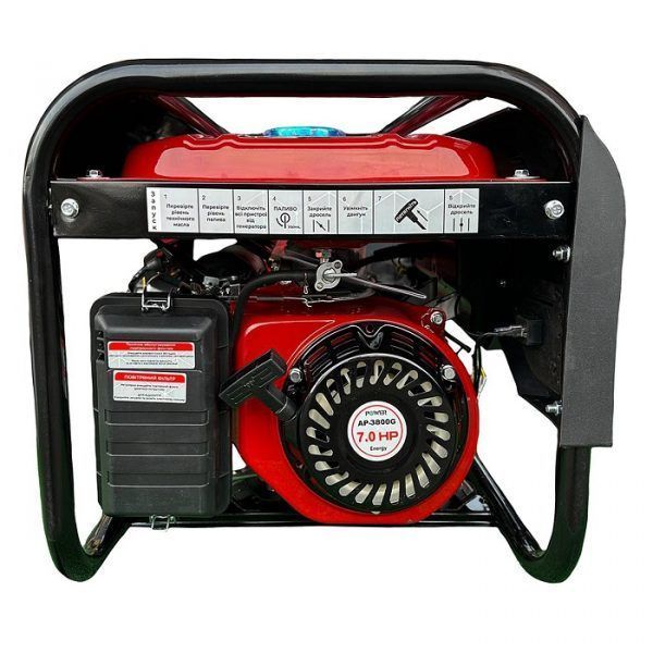 Генератор бензиновий ALDO AP-3800G (3.5-3.8 кВт, ручний стартер) 005061 фото