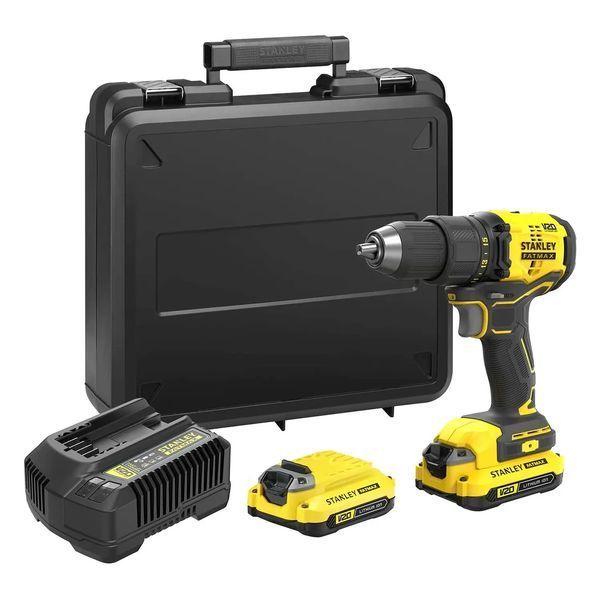 Дриль-шуруповерт акумуляторний Stanley FatMax SFMCD710D2K SFMCD710D2K фото