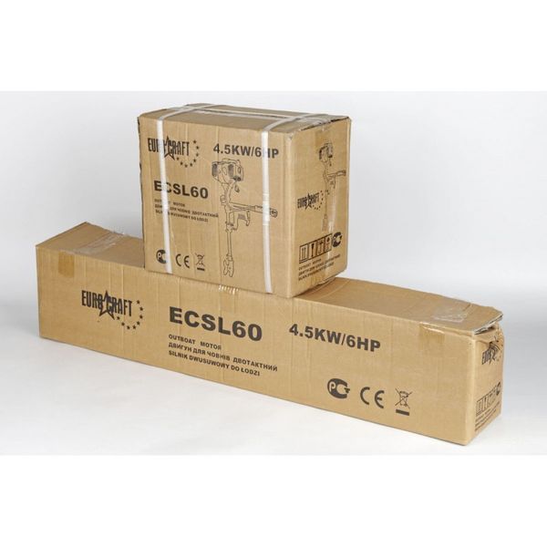Двигун для човна з пропелером EURO-CRAFT ECSL60 (2-тактний) ECSL60 фото