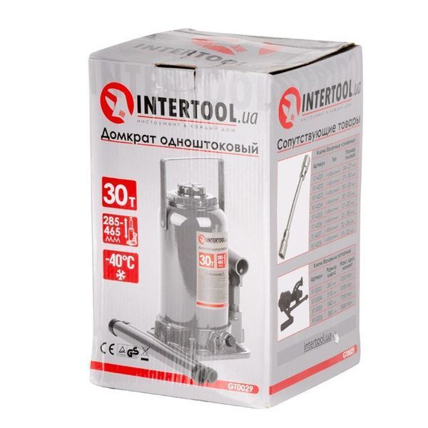 Домкрат "столбик" одноштоковый INTERTOOL GT0029 GT0029 фото