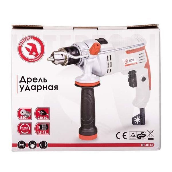 Дриль ударний INTERTOOL DT-0115 DT-0115 фото