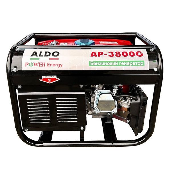 Генератор бензиновий ALDO AP-3800G (3.5-3.8 кВт, ручний стартер) 005061 фото