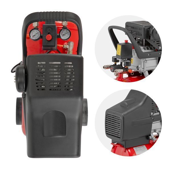 Компресор поршневий 1-циліндровий INTERTOOL PT-0020 PT-0020 фото