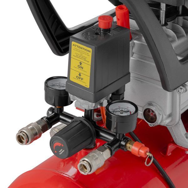 Компресор поршневий 1-циліндровий INTERTOOL PT-0020 PT-0020 фото