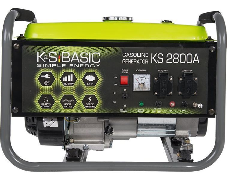 Бензиновий генератор Konner&Sohnen BASIC KSB 2800A (2,5 кВт) 000001750 фото