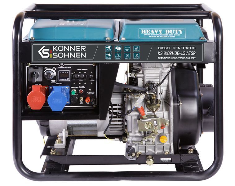 Дизельний генератор Konner&Sohnen KS 8102HDE-1/3 ATSR (EURO II) 000002694 фото