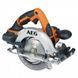 Акумуляторна дискова пила AEG BKS 18-0 (каркас) 4935431375 фото 1