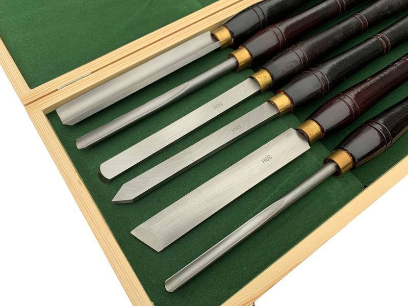 Різці токарні 9craft для деревообробки, великий набір WCLL фото