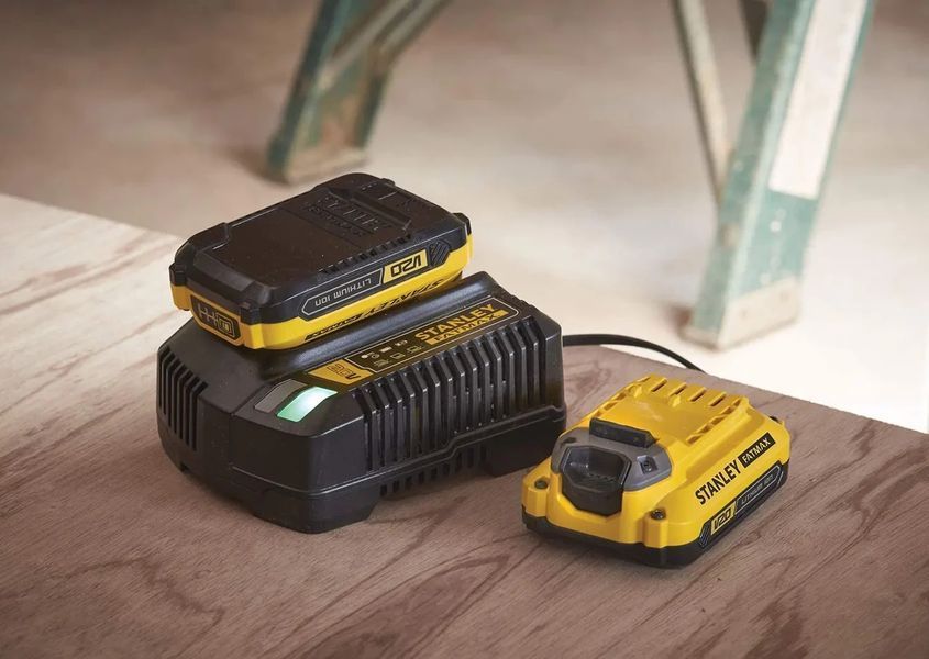 Дриль-шуруповерт акумуляторний Stanley FatMax SFMCD710D2K SFMCD710D2K фото