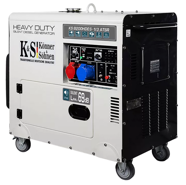 Дизельний генератор Konner&Sohnen KS 8200HDES-1/3 ATSR (EURO V) 000002466 фото
