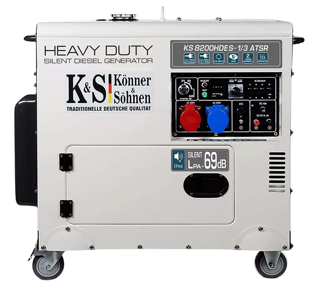 Дизельний генератор Konner&Sohnen KS 8200HDES-1/3 ATSR (EURO V) 000002466 фото