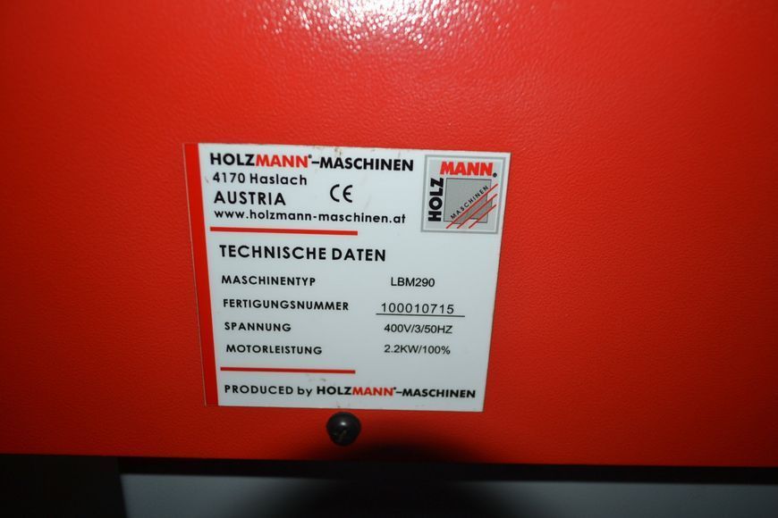 Верстат свердлильно-пазувальний Holzmann LBM 290 LBM290_400V/230V фото