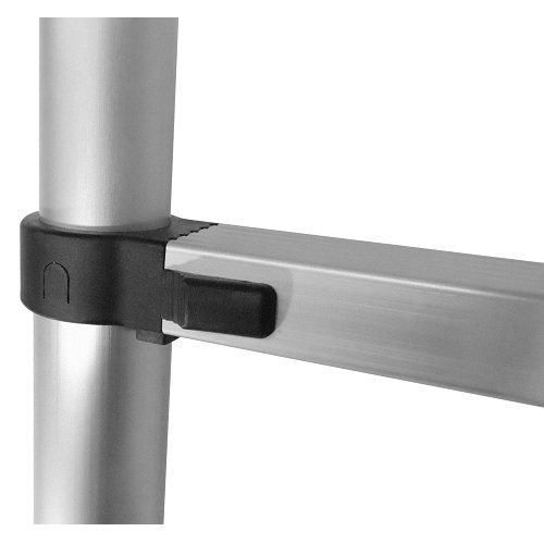 Драбина STARK STS 9*26 (9 ступенів, 2,6м) телескопічна одностороння (525126001) 525126001 фото