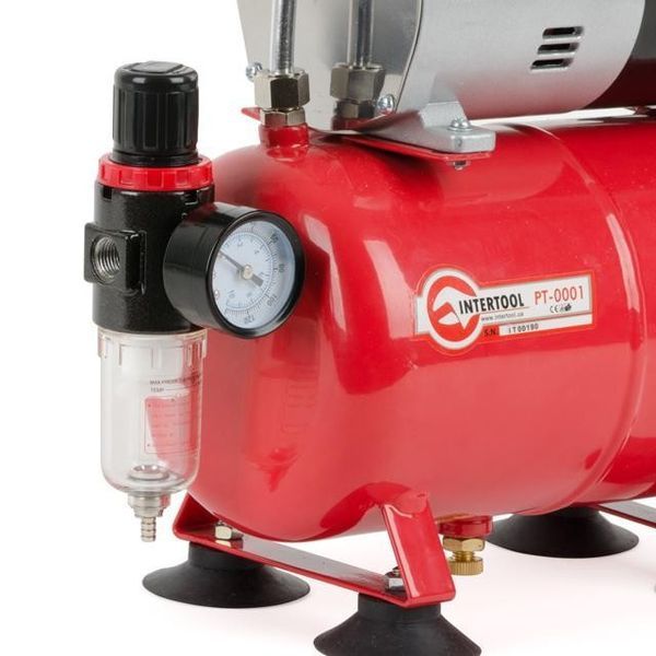 Компрессор безмасляный INTERTOOL PT-0001 PT-0001 фото