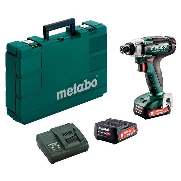 Аккумуляторный ударный гайковерт Metabo PowerMaxx SSD 12 (601114500) 601114500 фото