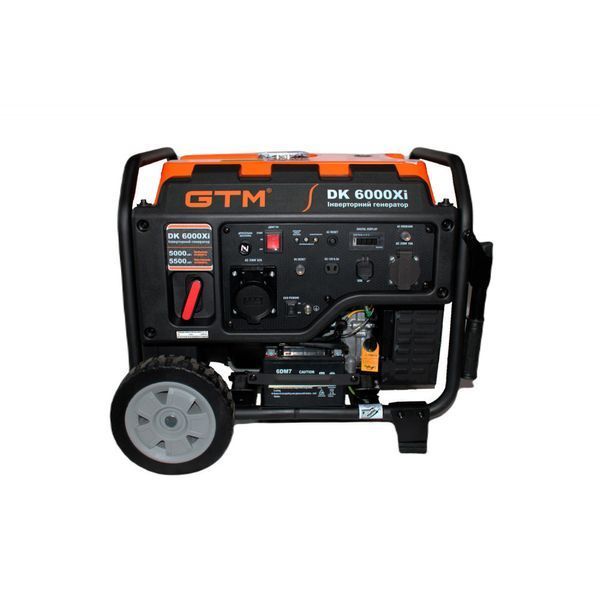 Генератор инверторный бензиновый GTM DK6000Xi (5.5 кВт) 34058 фото