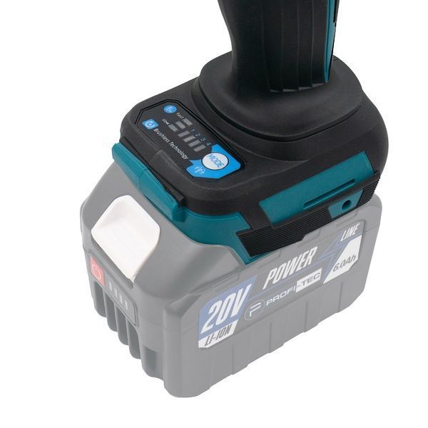 Аккумуляторный гайковерт PROFI-TEC DTW800BL POWERLine (без аккумулятора и ЗУ) 005928 фото