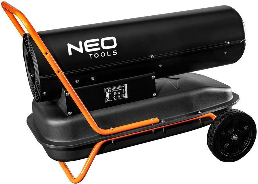Теплова гармата дизель/гас Neo Tools 90-081 (прямий нагрів, 30кВт, 420м кв, 750м куб/год) 90-081 фото