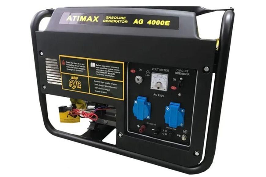 Бензиновий генератор Atimax AG4000E 230В AG4000E_230V фото