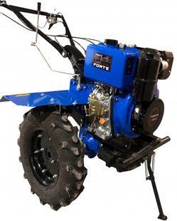 Культиватор дизельний Forte 1350Е-3, колеса 12", 9 л.с (синій) 95121 фото
