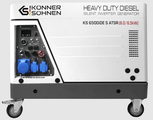 Дизельний інверторний генератор K&ouml;nner & S&ouml;hnen KS 6500iDE S ATSR KS 6500iDE S ATSR фото