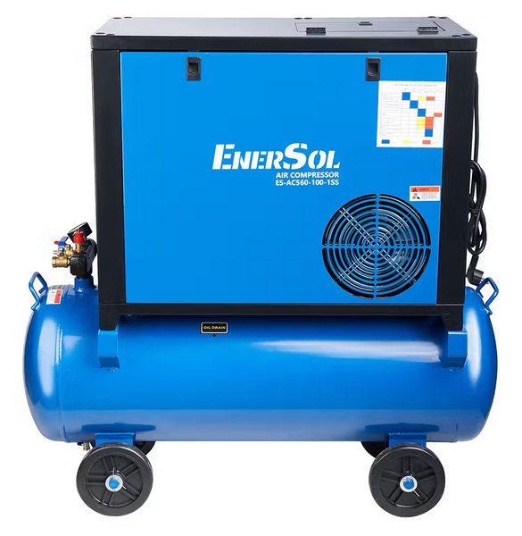 Компресор повітряний гвинтовий EnerSol ES-AC560-100-1SS ES-AC560-100-1SS фото