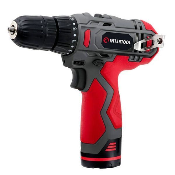 Шуруповерт акумуляторний INTERTOOL DT-0310 DT-0310 фото
