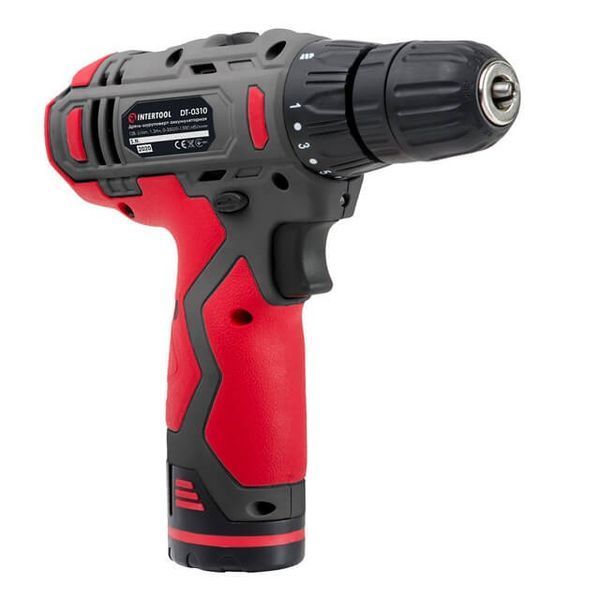 Шуруповерт акумуляторний INTERTOOL DT-0310 DT-0310 фото