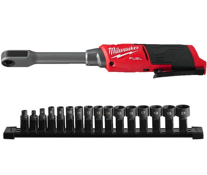Гайковерт-тріскачка кутовий MILWAUKEE M12 FPTR-0 (81 Нм) (каркас) 4933480756 фото