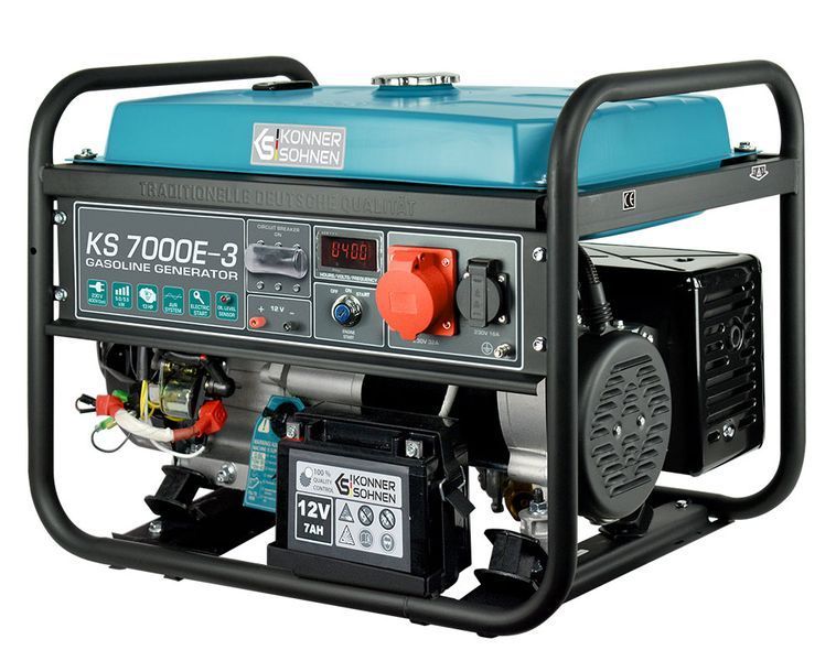 Бензиновый генератор Konner&Sohnen KS 7000E-3 000000136 фото