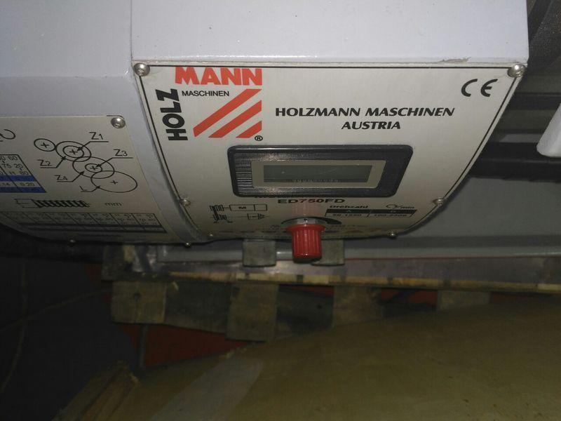 Токарно-винторезный станок Holzmann ED750FD 230V ED750FD_230V фото