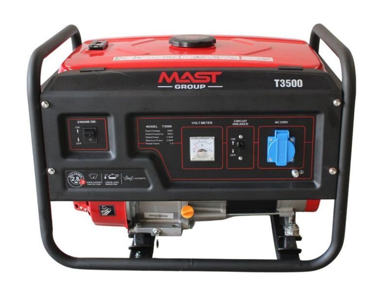 Бензиновый генератор MAST GROUP Т3500 + газовая плитка Orcamp CK-505 + картридж газовый Pegas 400 мл (8 шт.) KT3500 фото