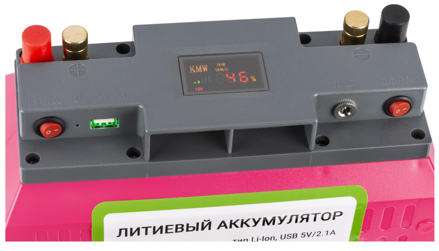 Літій-іонний акумулятор Weekender 100 Ah 12V + зарядний пристрій LI-ION 100AH фото
