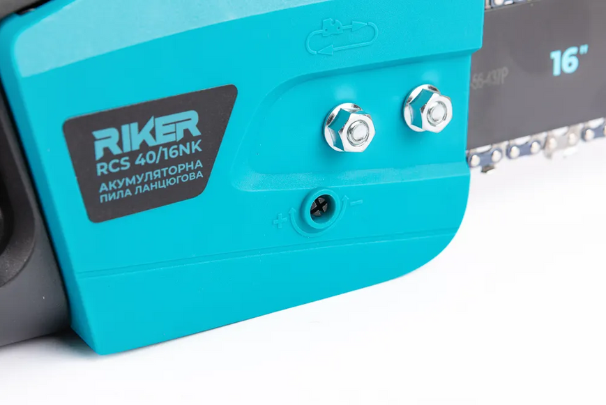 Акумуляторна ланцюгова пила Riker RCS 40/16NK (без АКБ та ЗП) RK0090 фото