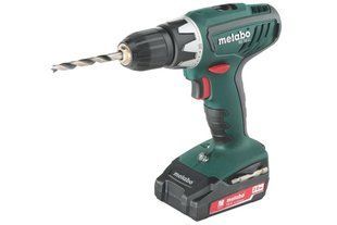 Дриль акумуляторний Metabo BS 18 Li 2xLiION 2.0Аг 602116530 фото