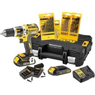 Дриль-шуруповерт акумуляторний безщітковий ударний DeWALT DCK795S2T DCK795S2T фото