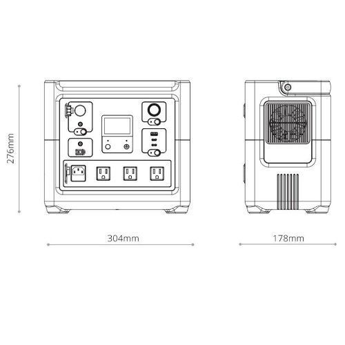 Зарядна станція GENERGY ZERO GZE-0810 835 Вт/год (240000191) 240000191 фото